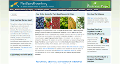 Desktop Screenshot of plantbasedresearch.org