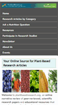 Mobile Screenshot of plantbasedresearch.org